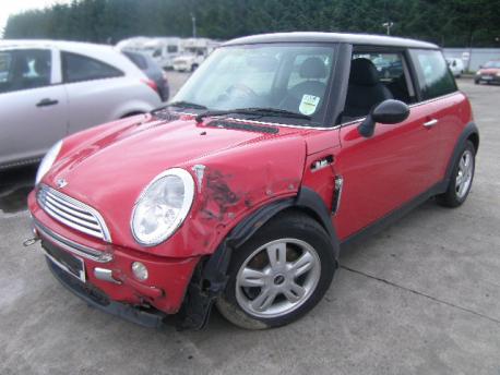 Breaking Mini Mini  (R50 (ONE & COOPER) R53 (COOPER S)) 2001 to 2004 - 1.6 16v Petrol 3 Door Hatchback