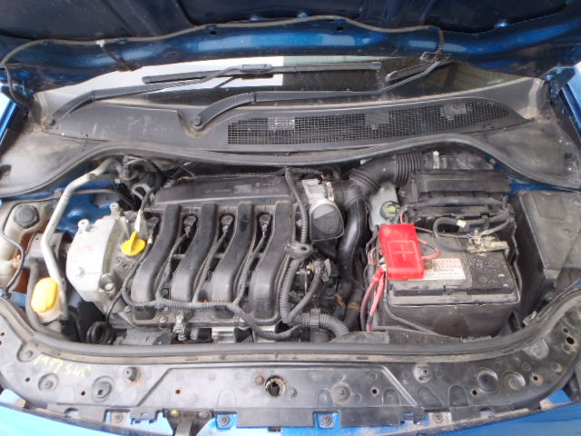 RENAULT MEGANE MK 2 BM0/1 2006 - 2025 1.6 - 1598cc 16v 16V K4M760 petrol Engine Image