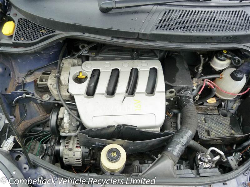 RENAULT MEGANE MK 1 BA0/1 1999 - 2003 1.6 - 1598cc 16v 16V K4M700 petrol Engine Image